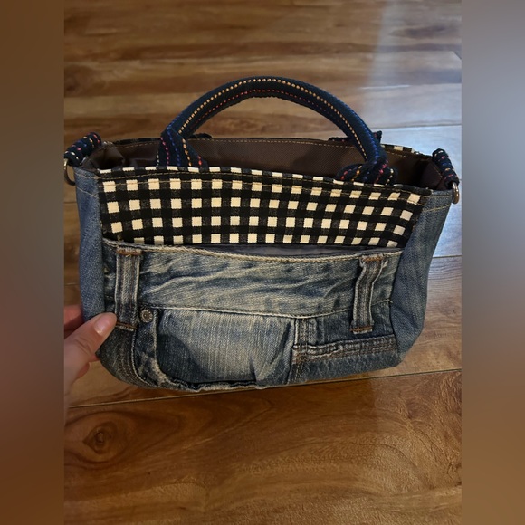 Funky Denim Mini Bag - Picture 4 of 9